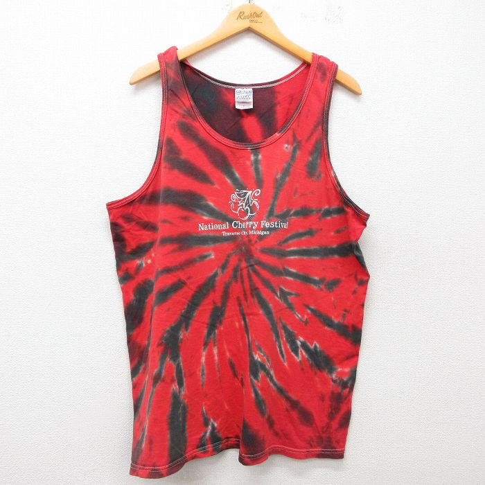 古着通販 XL☆古着 ビンテージ タンクトップ メンズ National Cherry