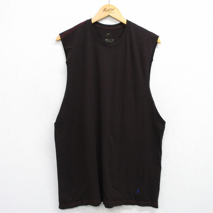 古着通販 XL☆古着 ラルフローレン ノースリーブ ブランド T