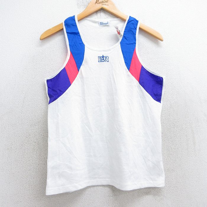 50s Vintage レーヨン ナンバリング タンクトップ ビンテージ 古着 USA製90sヴィンテージタンクトップシングルステッチ グレー半袖