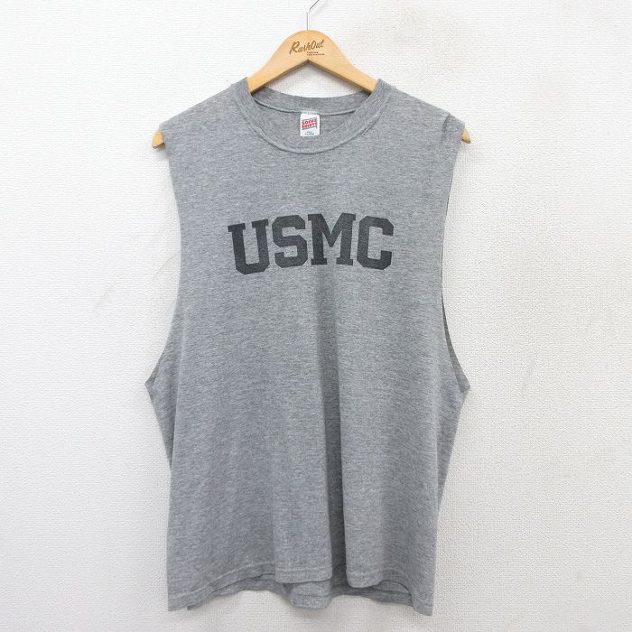 アメリカ製！ヴィンテージ ノースリーブtシャツ 古着通販 L☆古着 ノースリーブ ビンテージ Tシャツ タンク