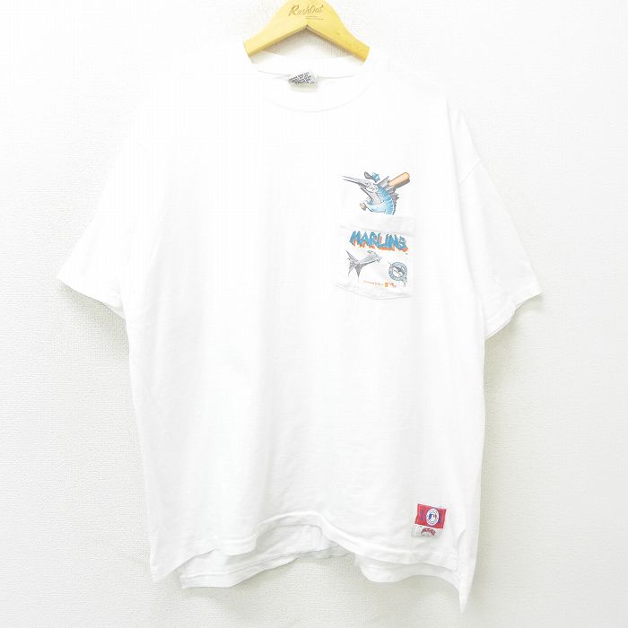 古着通販 XL☆古着 半袖 ビンテージ Tシャツ メンズ 90年代 90s MLB ...