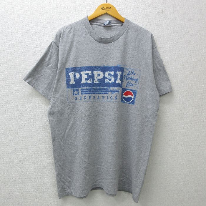 古着通販 XL☆古着 半袖 ビンテージ Tシャツ メンズ 90年代 90s ペプシ