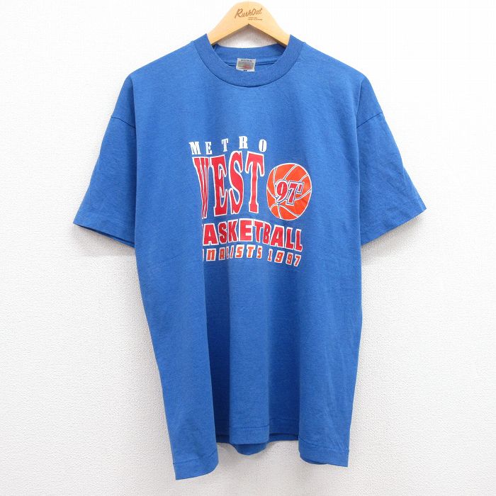 XL☆古着 半袖 ビンテージ Tシャツ メンズ 90年代 90s NBA