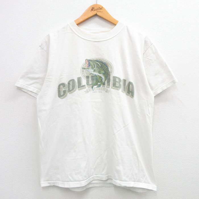 Columbia - XL☆古着 コロンビア COLUMBIA 半袖 フィッシング