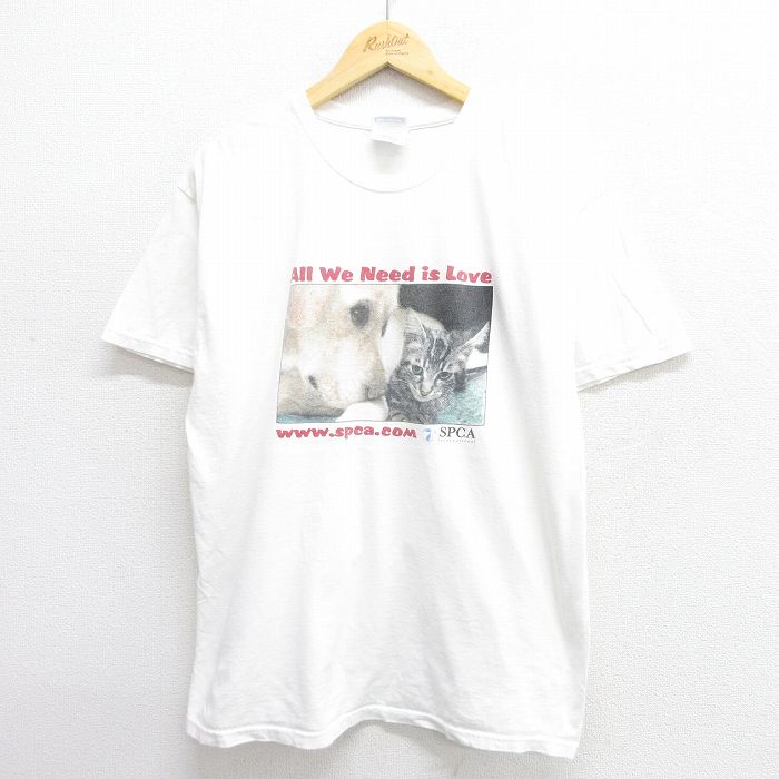 90s Hanes ヘインズ 猫 ヴィンテージ Tシャツ あいみょん USA
