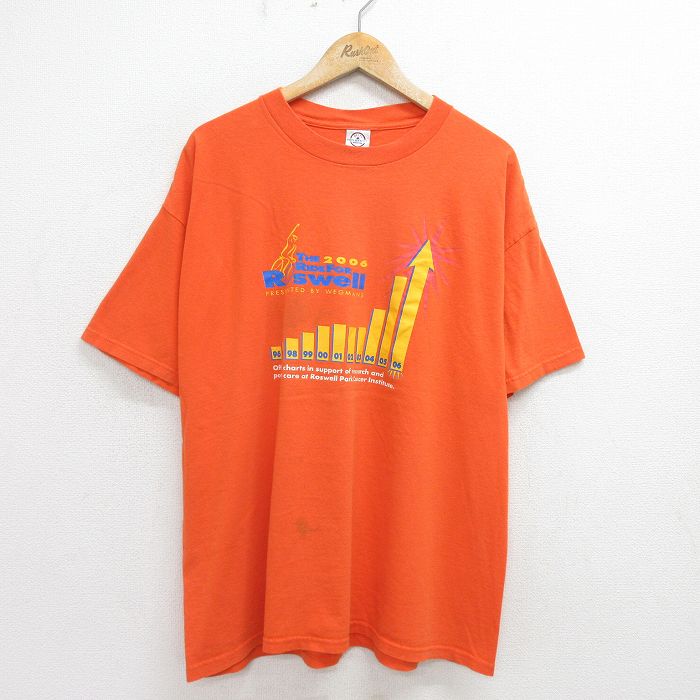古着通販 XL☆古着 半袖 ビンテージ Tシャツ メンズ 00年代 00s