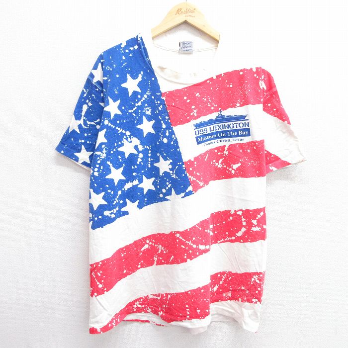 古着通販 XL☆古着 半袖 ビンテージ Tシャツ メンズ 90年代 90s