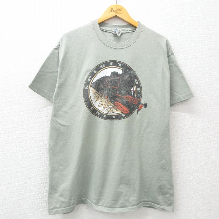 古着通販 XL☆古着 ヘインズ 半袖 ビンテージ Tシャツ メンズ 90