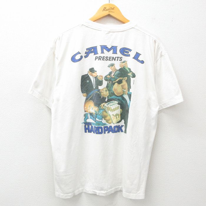 古着通販 XL☆古着 半袖 ビンテージ Tシャツ メンズ 90年代 90s
