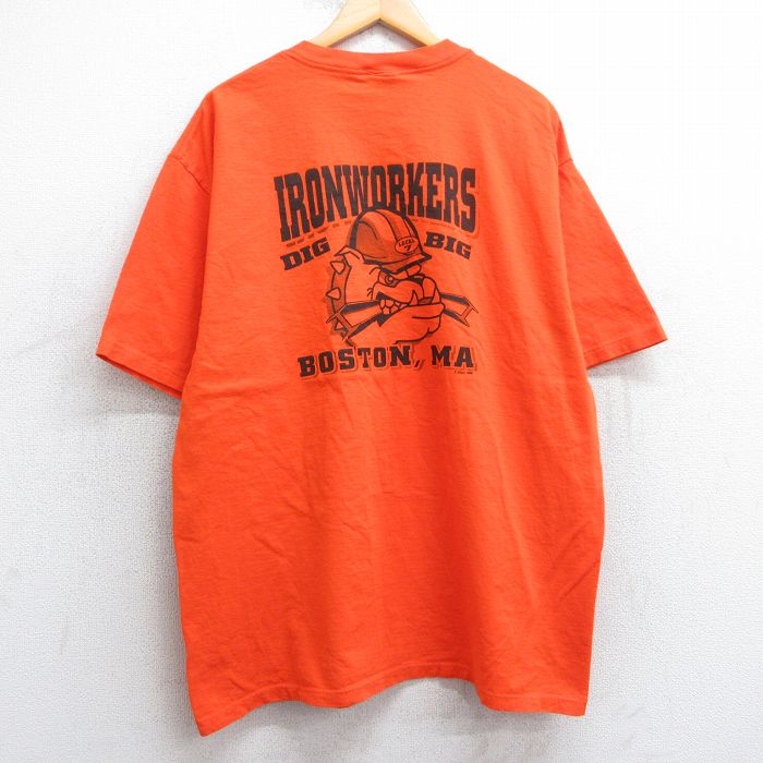 古着通販 XL☆古着 半袖 ビンテージ Tシャツ メンズ 90年代 90s
