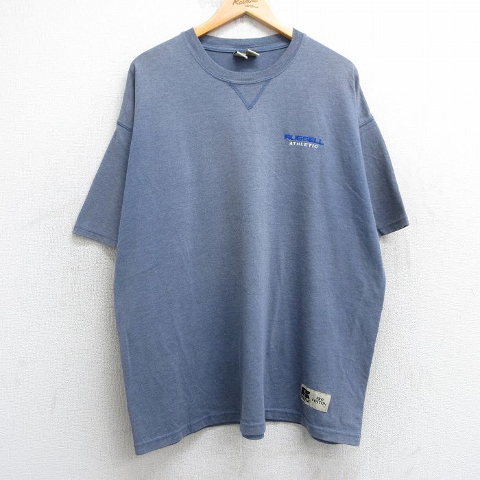 古着通販 XL☆古着 ラッセル 半袖 ビンテージ Tシャツ メンズ 00
