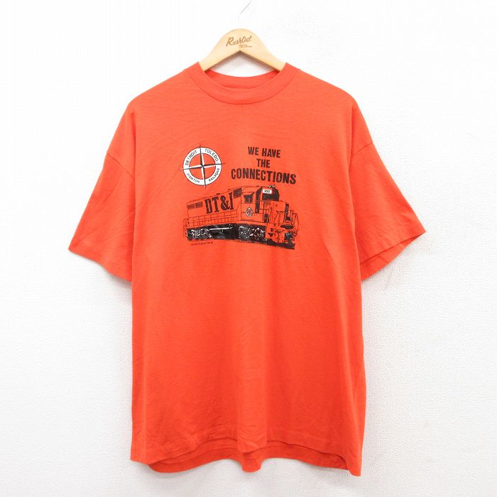古着通販 XL☆古着 半袖 ビンテージ Tシャツ メンズ 90年代 90s