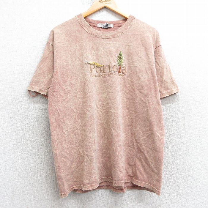 古着通販 L☆古着 半袖 ビンテージ Tシャツ メンズ 90年代 90s