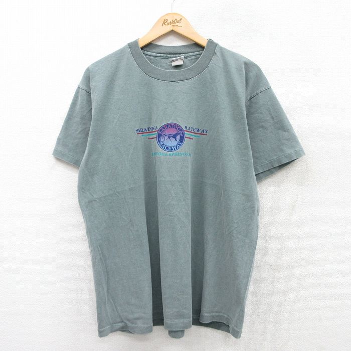 古着通販 XL☆古着 半袖 ビンテージ Tシャツ メンズ 90年代 90s