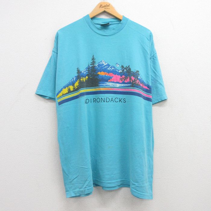 古着通販 XL☆古着 SIGNAL 半袖 ビンテージ Tシャツ メンズ 90年代 90s