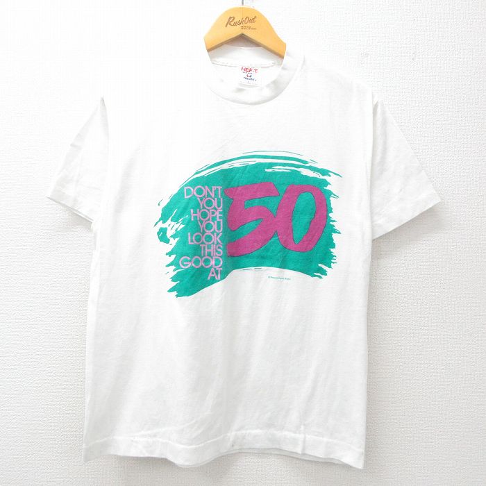 7SM1 【阪神タイガース】90’s 石嶺プリントTシャツ デッドストック古着 古着通販 M☆古着 半袖 ビンテージ Tシャツ メンズ 90年代 90s