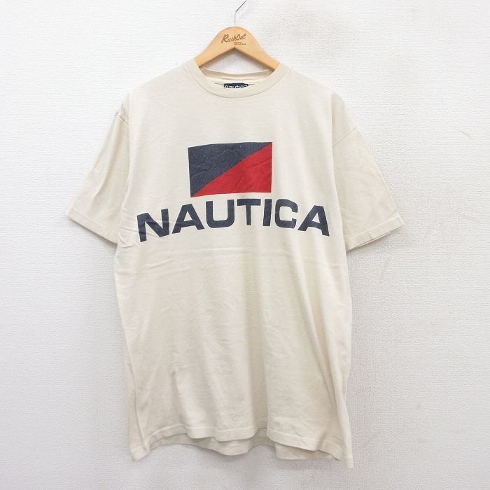 シャツ 古着 90s NAUTICA ノーティカ 総柄 USA 極美品 M 半袖 180785816.jpg?cmsp_timestamp=