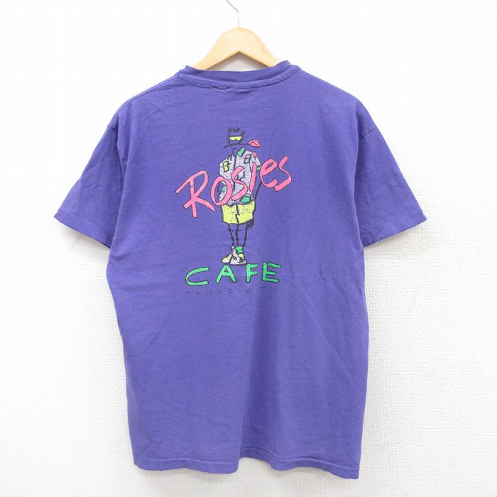 古着通販 L☆古着 ヘインズ 半袖 ビンテージ Tシャツ メンズ 90