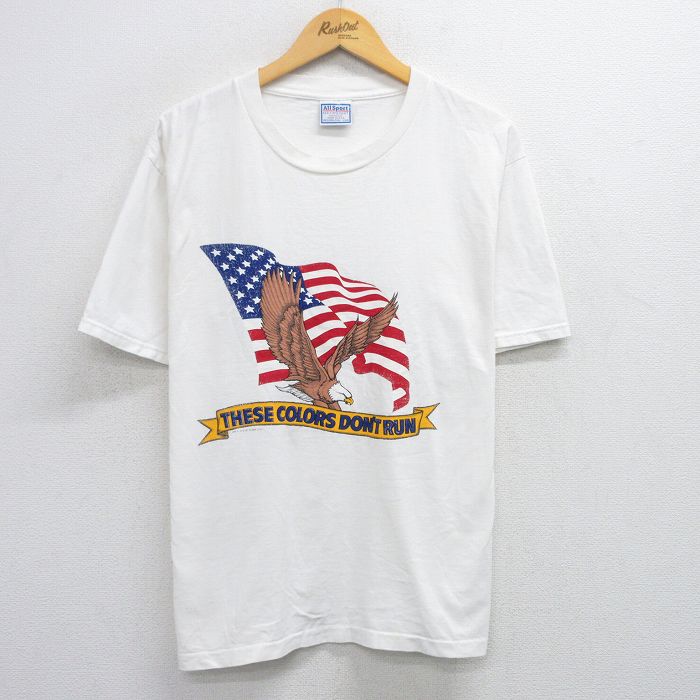 【SAILORS】ヴィンテージ半袖トレーナー　アメリカ国旗 SAILORS】ヴィンテージ半袖トレーナー アメリカ国旗 - メルカリ