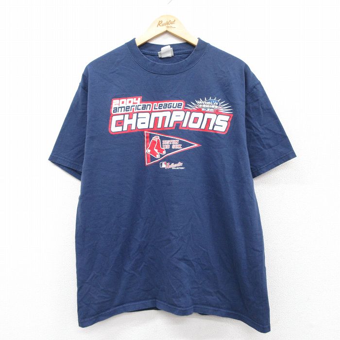 00s ラッセル ボストン レッドソックス ベースボールシャツ 古着 181048990.jpg?cmsp_timestamp=