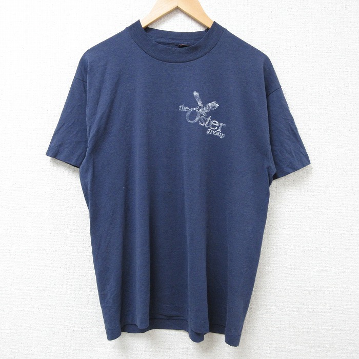 古着通販 L☆古着 半袖 ビンテージ Tシャツ メンズ クルーネック