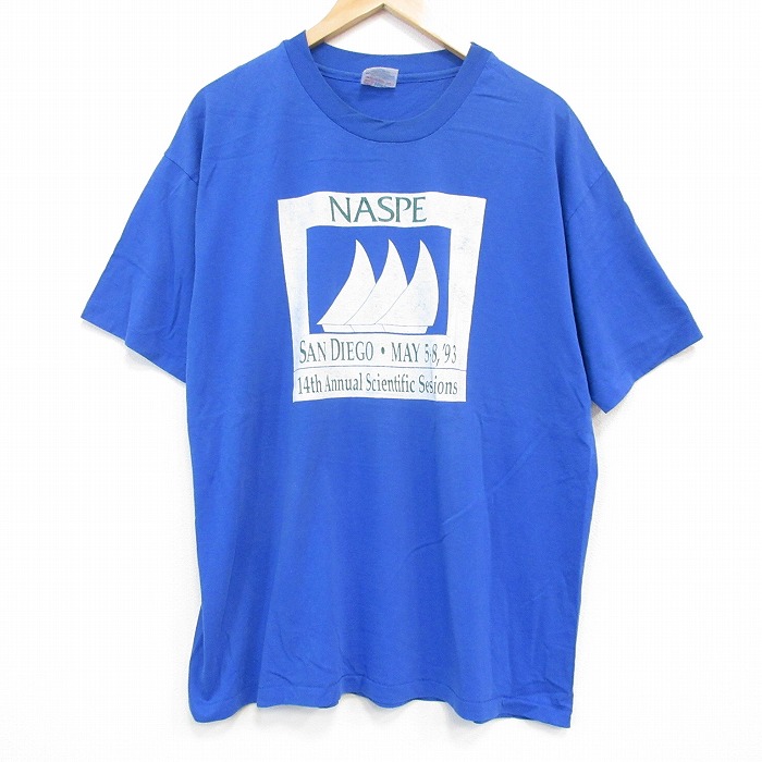 古着通販 XL☆古着 半袖 ビンテージ Tシャツ メンズ クルー