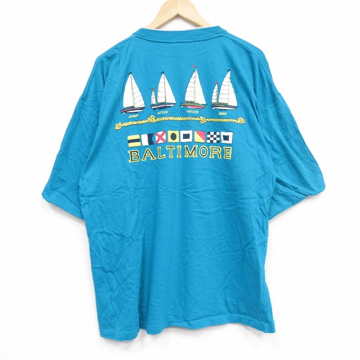 got系　半袖Tシャツ　Blue Coat　90s〜00sビンテージ　XLサイズ got系 半袖Tシャツ Blue Coat 90s〜00sビンテージ XLサイズ