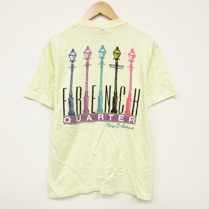 古着通販 M☆古着 半袖 ビンテージ Tシャツ メンズ コットン クルー