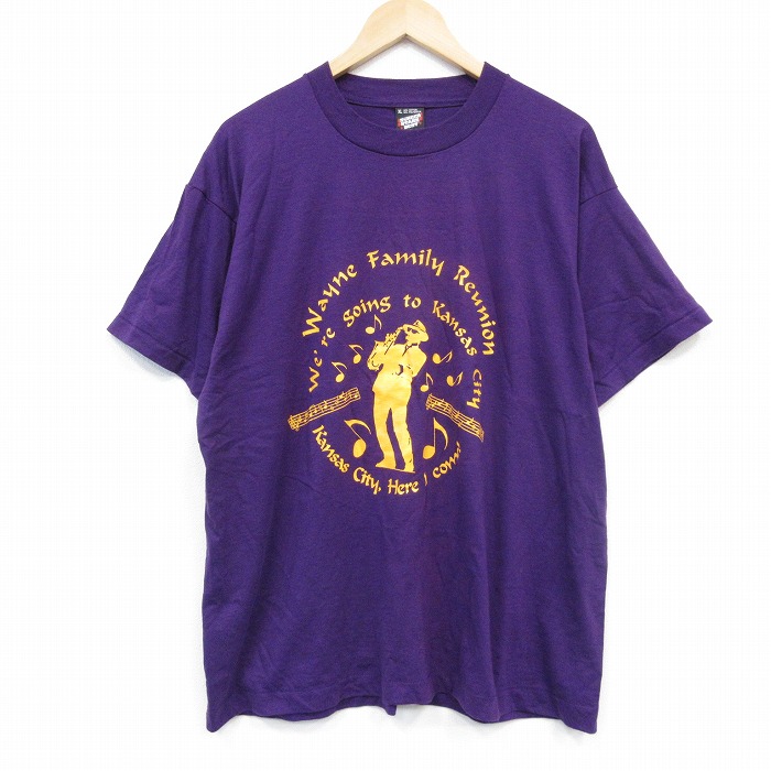 古着通販 XL☆古着 半袖 ビンテージ Tシャツ メンズ 大きい