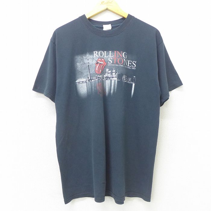 SALE／92%OFF】 00's 古着 ローリング ストーンズ 両面プリント 半袖T 