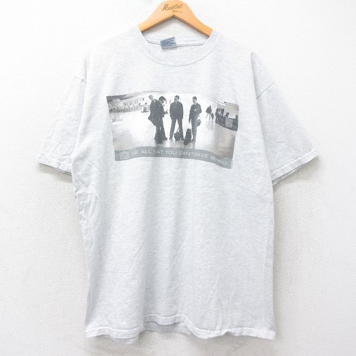 00s USA製 U2 オフィシャル 2001 半袖　 オールド バンド バンT 00s USA製 U2 オフィシャル 2001 半袖 オールド バンド バンT